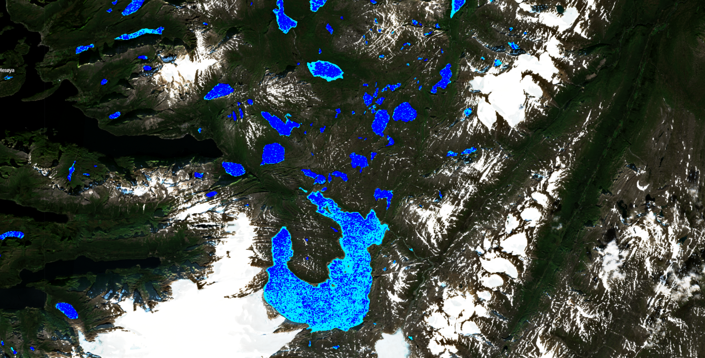 Sentinel 1 River and Lake Ice Extent