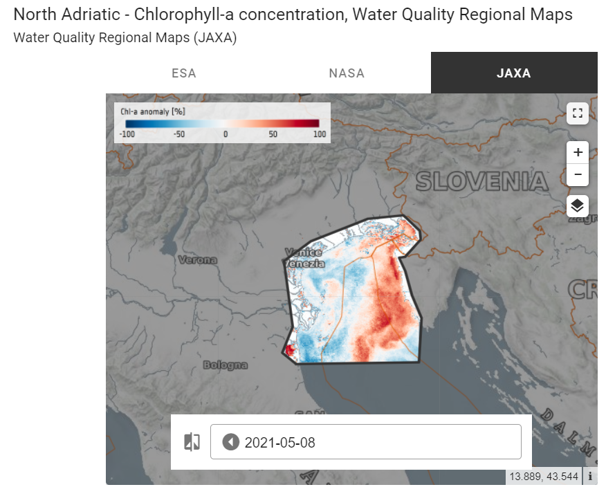 North Adriatic - Chlorophyll-a concentration